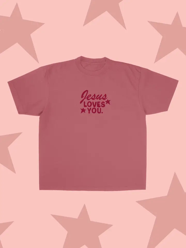 Declare His Glory T Shirt - Terracotta Rose