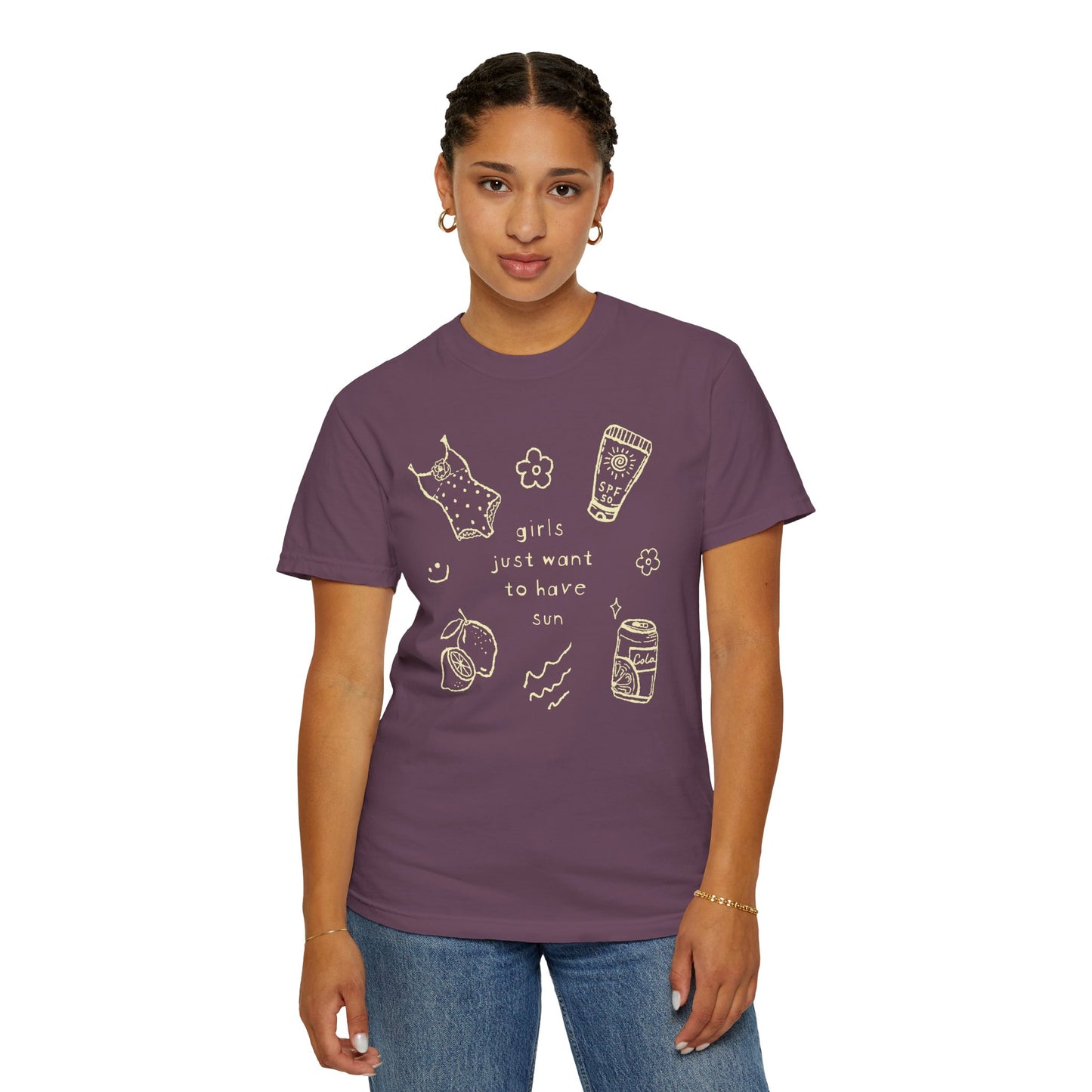 Girls Just Want To Have Sun Tee — Beachy Graphic T-Shirt