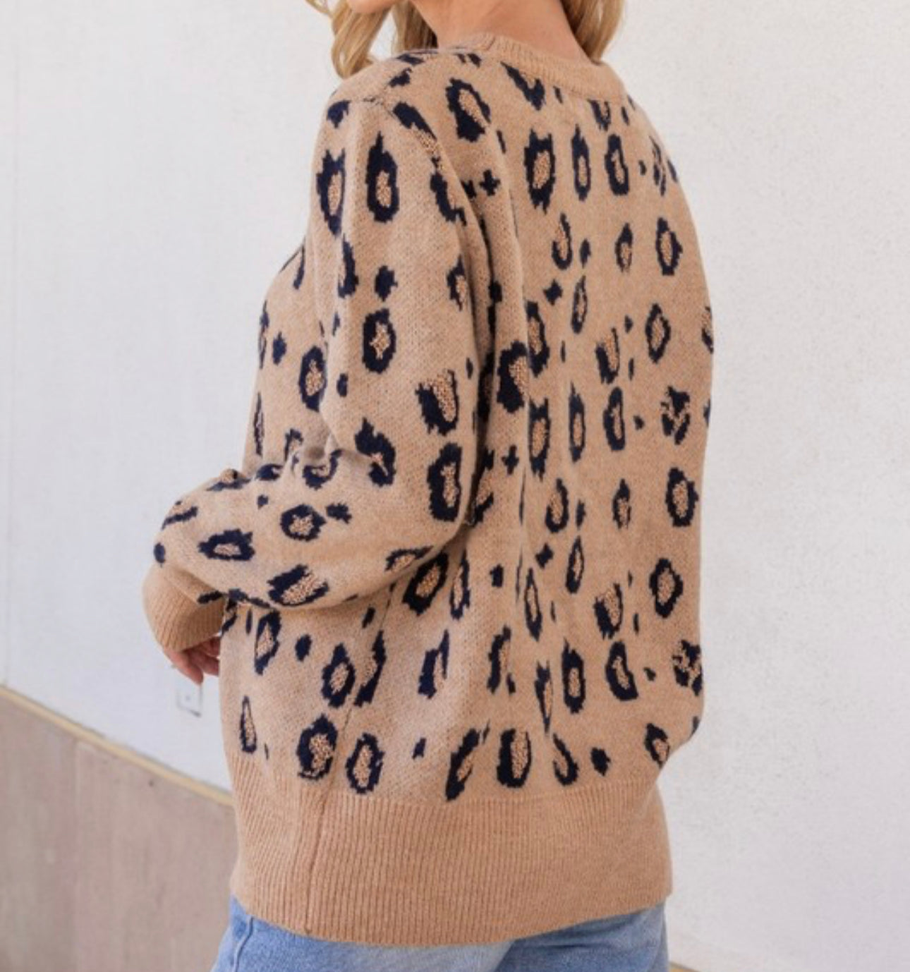 Cassandra Cheetah Sweater