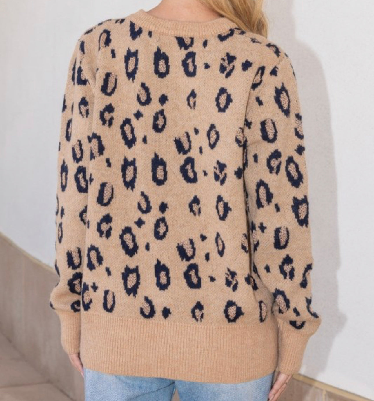 Cassandra Cheetah Sweater