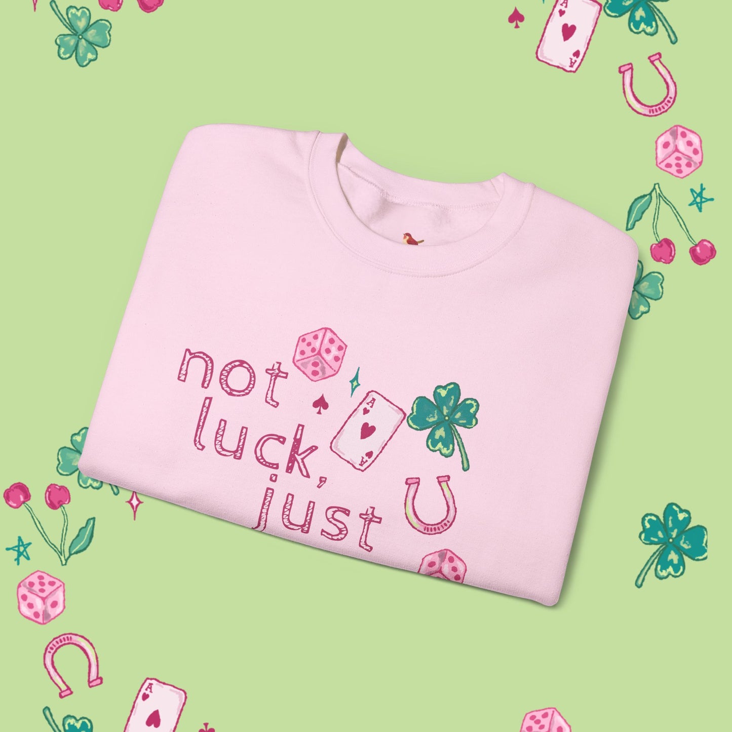 Not Luck Just God Crewneck