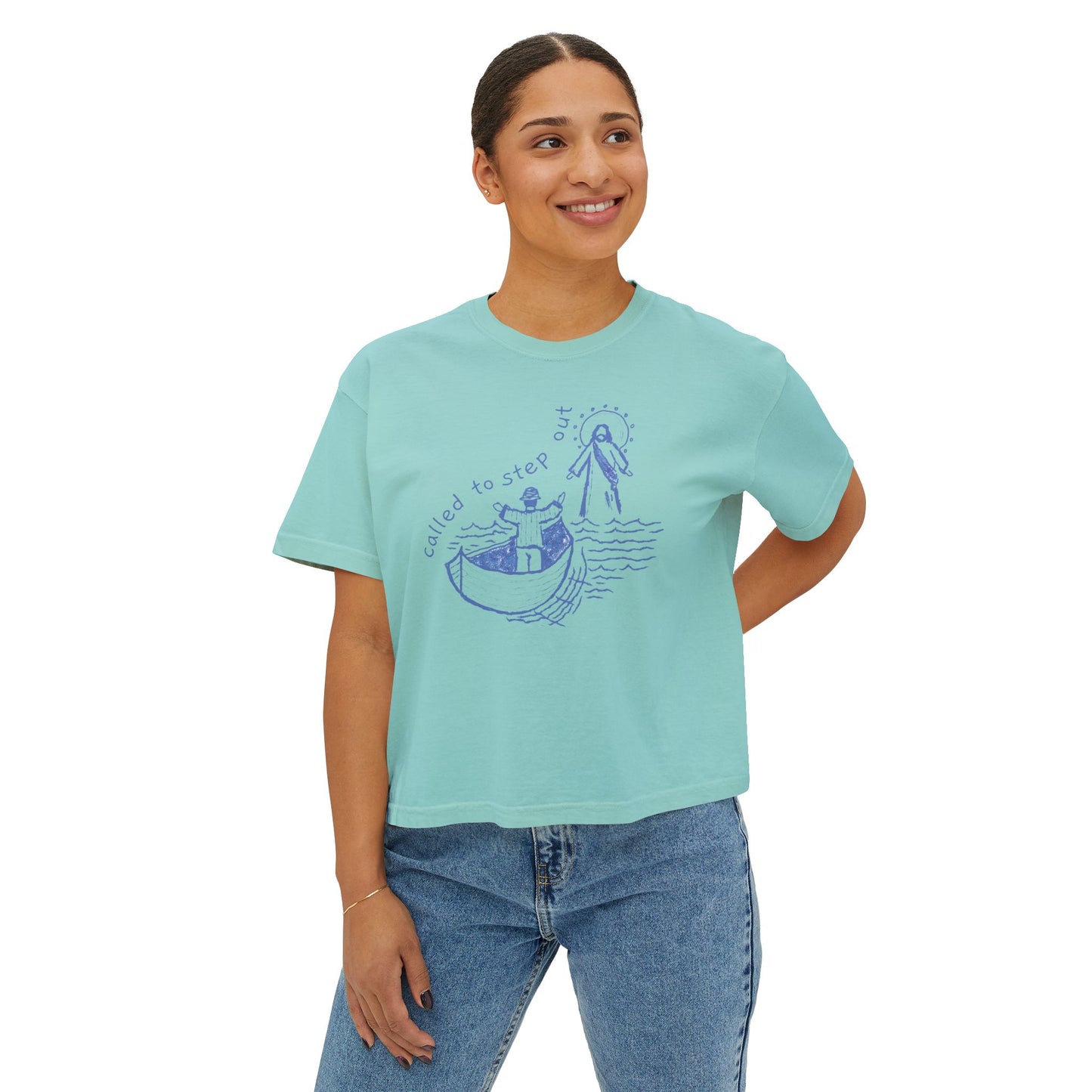 Called to Step Out Tee — Women's Boxy T-Shirt