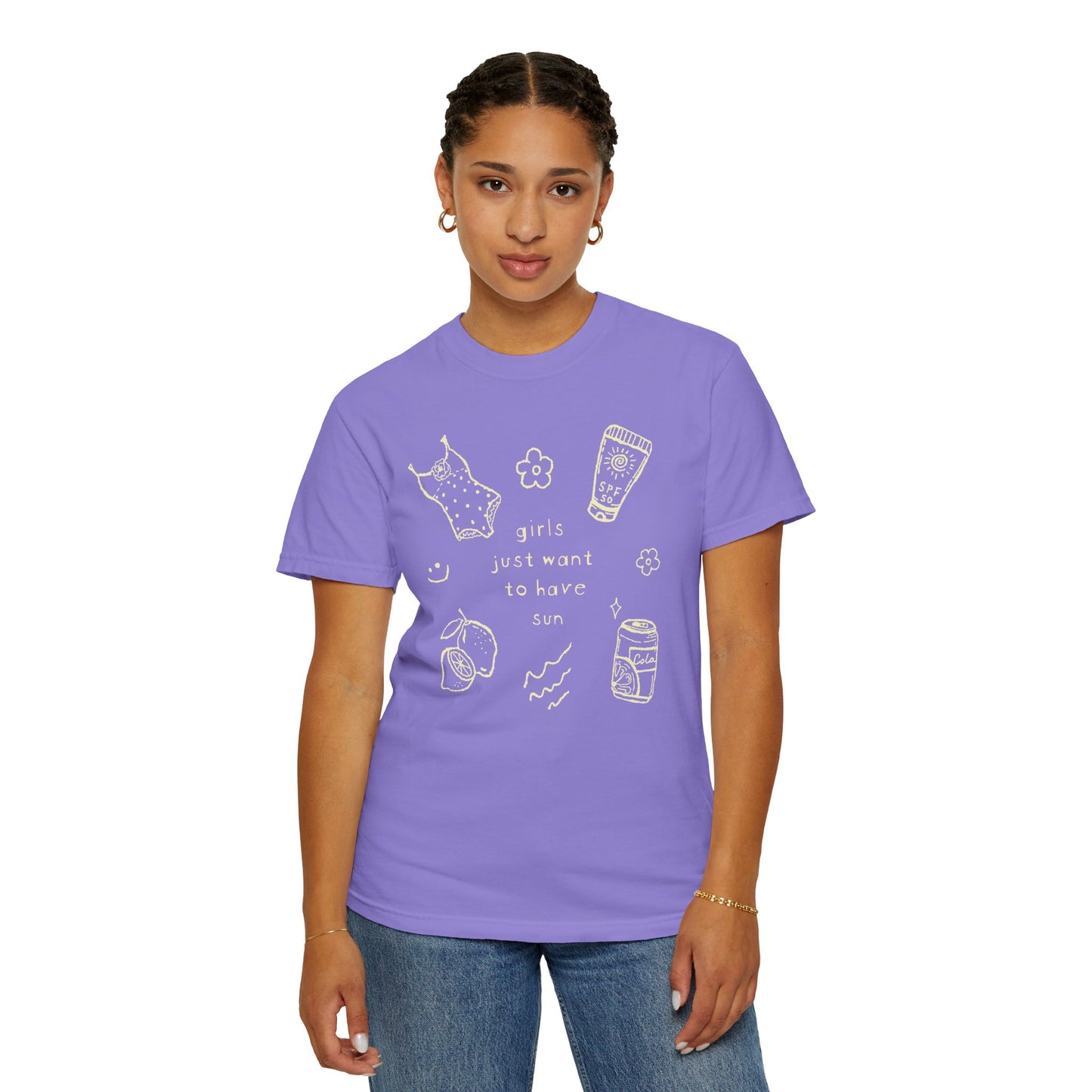 Girls Just Want To Have Sun Tee — Beachy Graphic T-Shirt