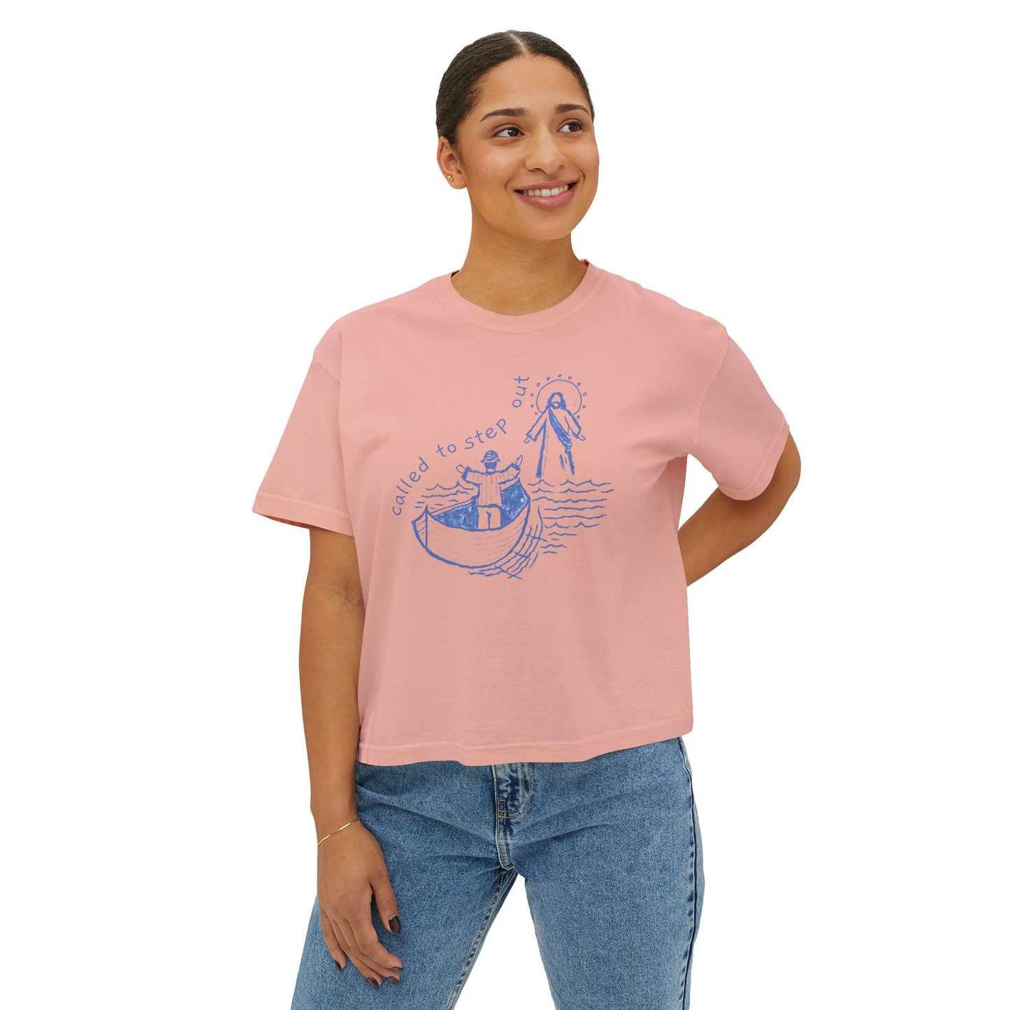 Called to Step Out Tee — Women's Boxy T-Shirt
