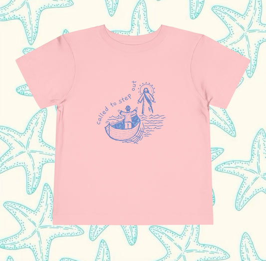 Called To Step Out Toddler Tee