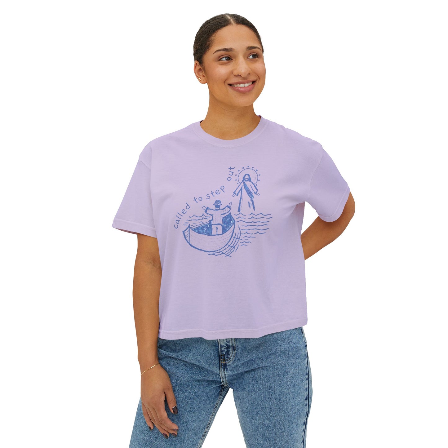 Called to Step Out Tee — Women's Boxy T-Shirt