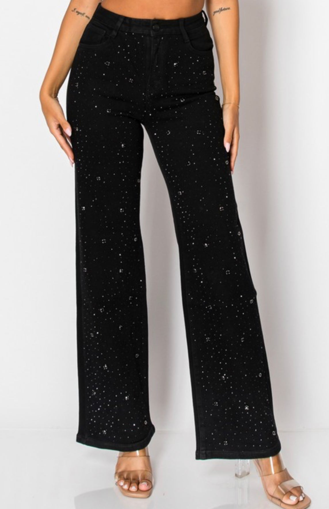 Mia Midnight Embellished Jeans