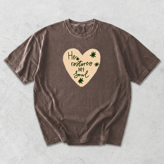 He Restores Tee