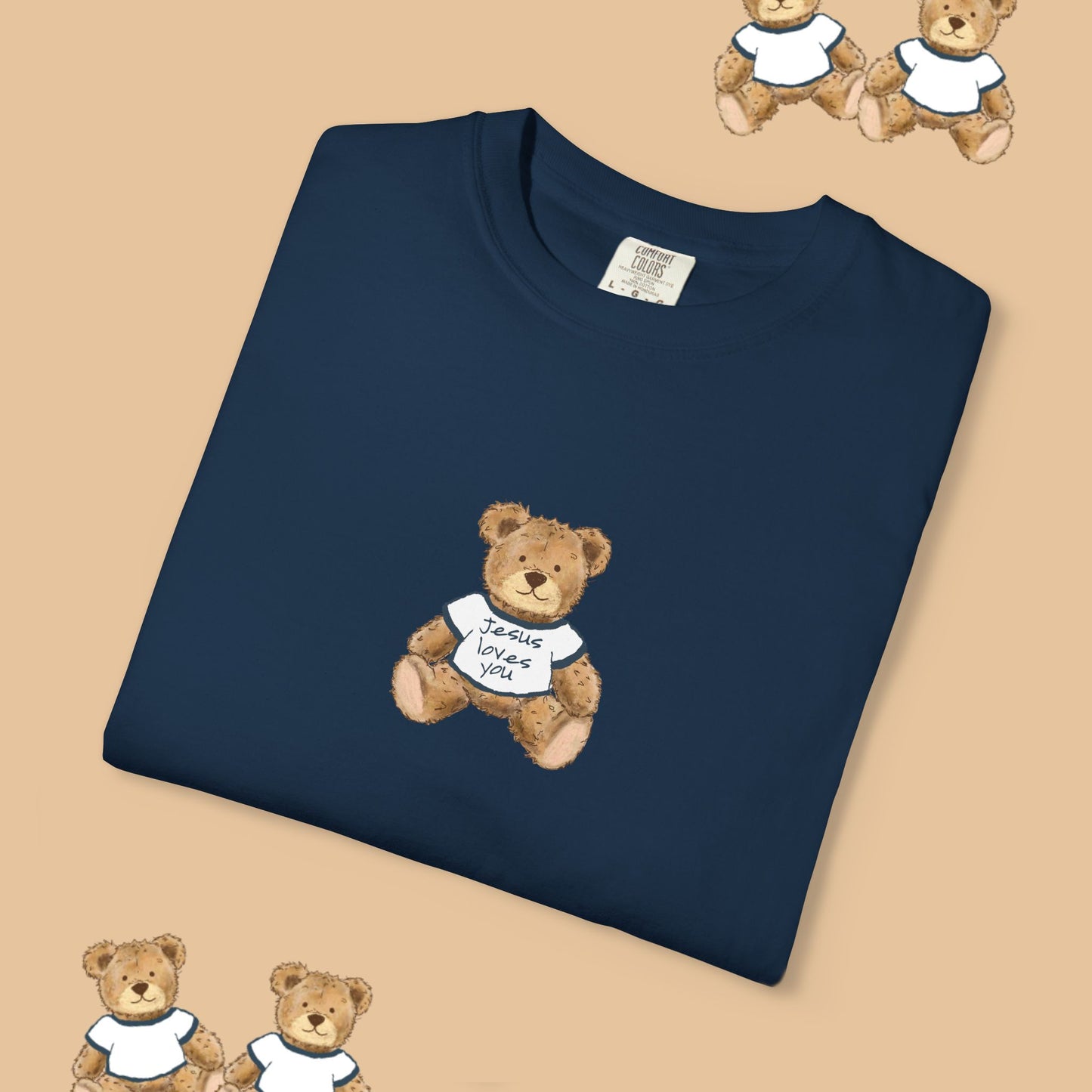 Jesus Loves You Teddy Bear Tee