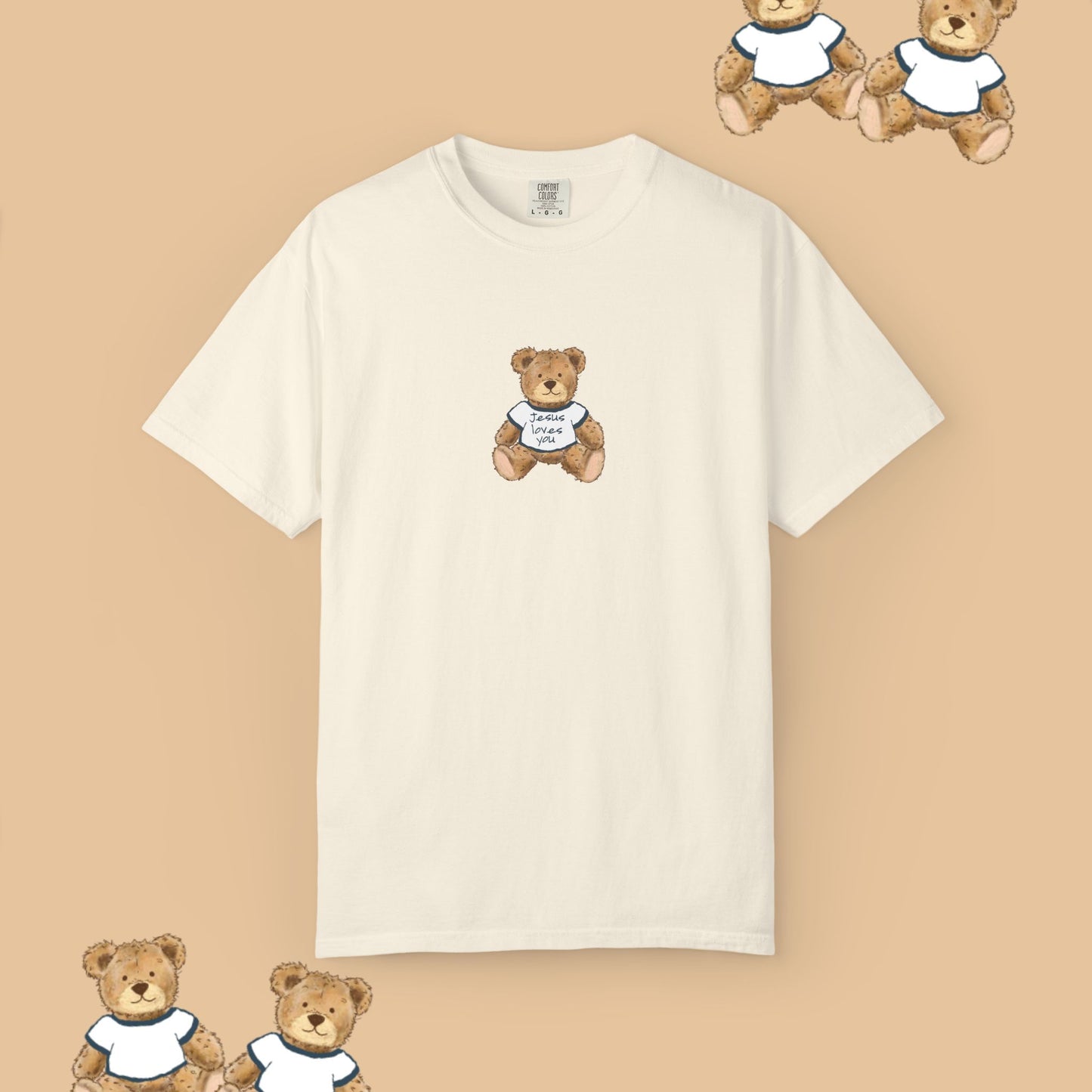 Jesus Loves You Teddy Bear Tee