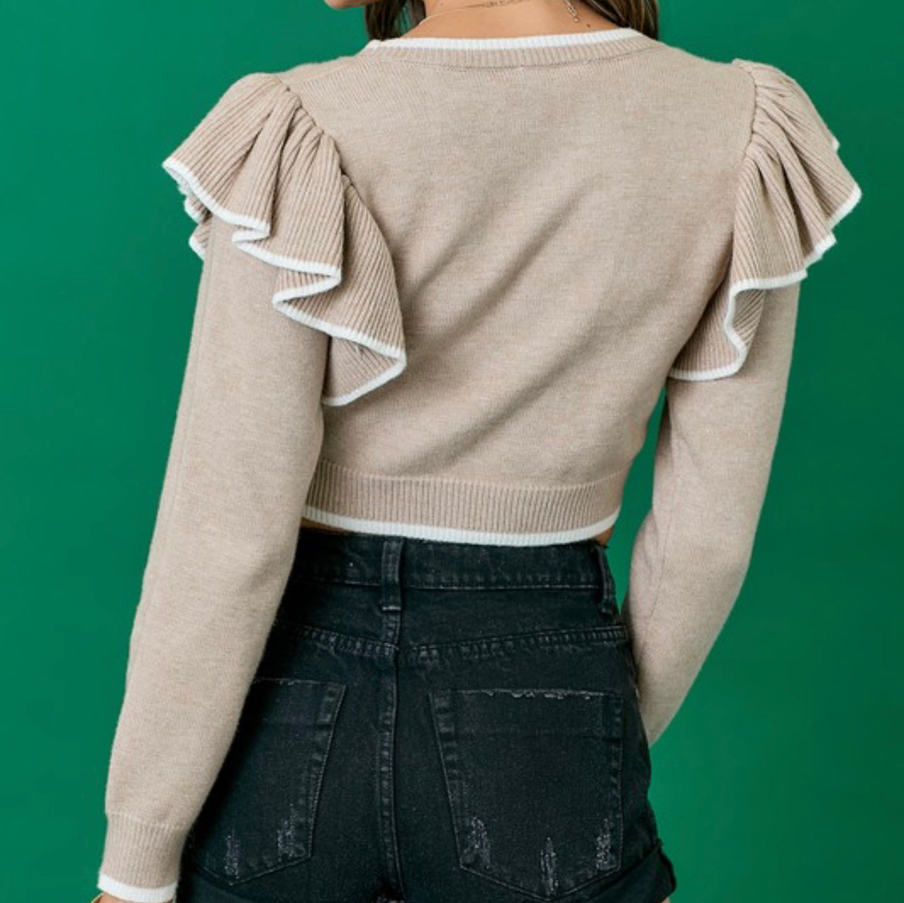 Daphne Cropped Sweater