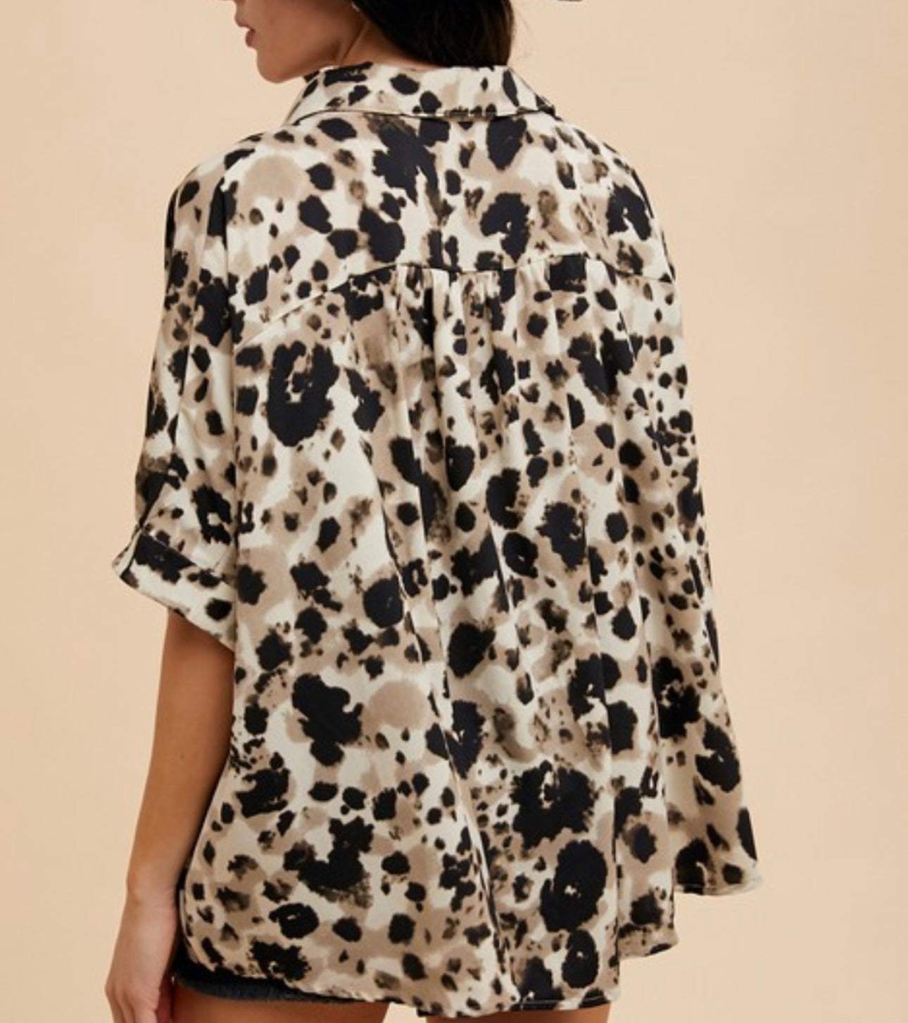 Lorelai Leopard Blouse