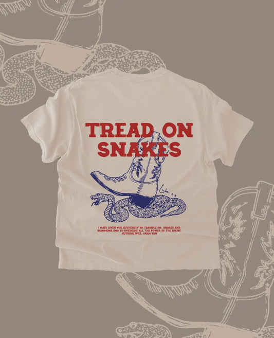 Tread On Snakes Comfort Color Tee